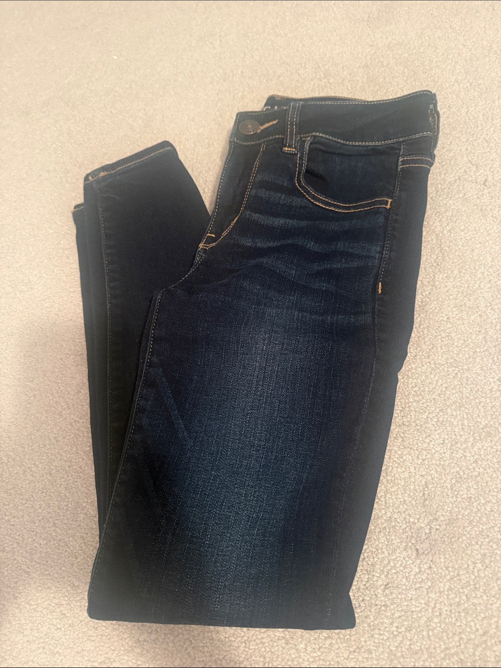 American Eagle Outfitters Dark Indigo Skinny Jeans